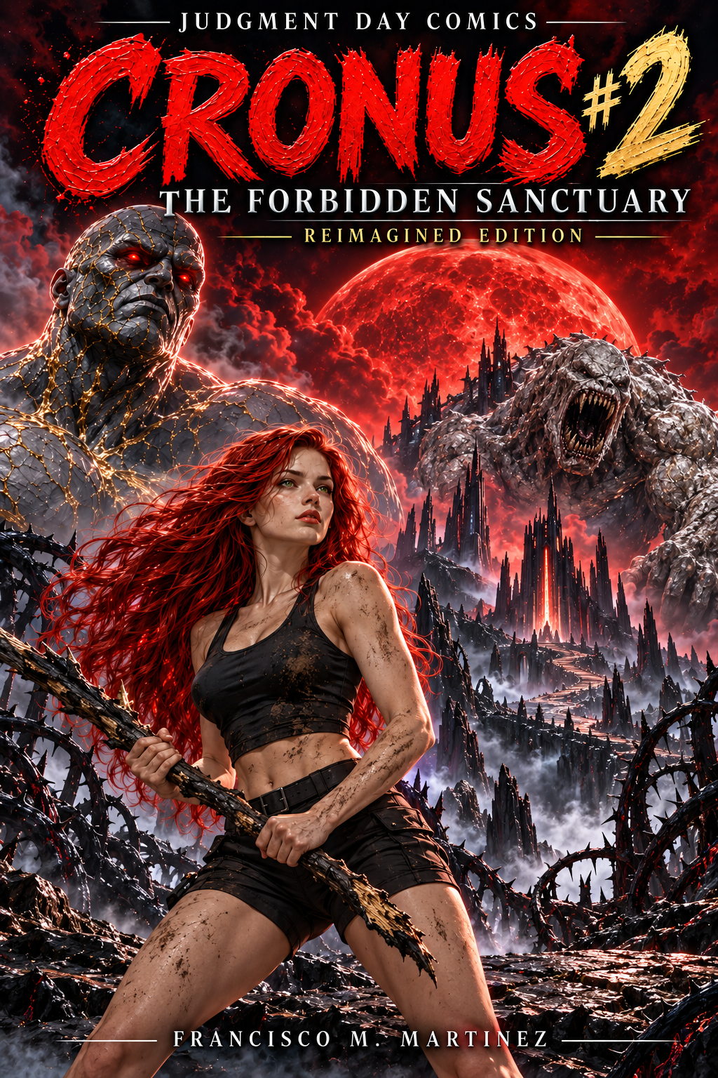 Cover of CRONUS issue 2: The Forbidden Sanctuary — Reimagined Edition