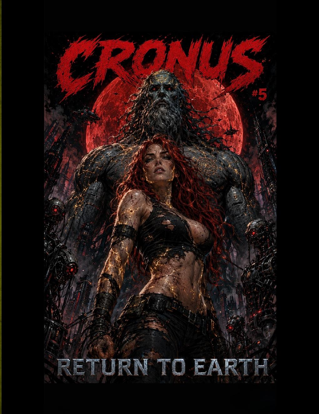 Cover of CRONUS issue 5: Return to Earth