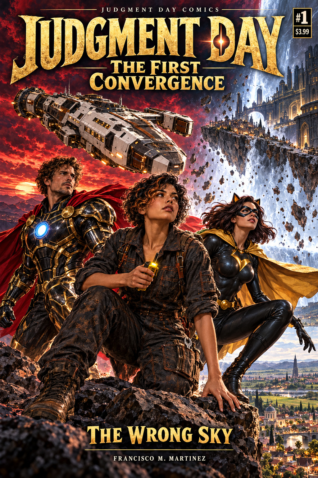 Cover of Judgment Day: The First Convergence #1: The Wrong Sky