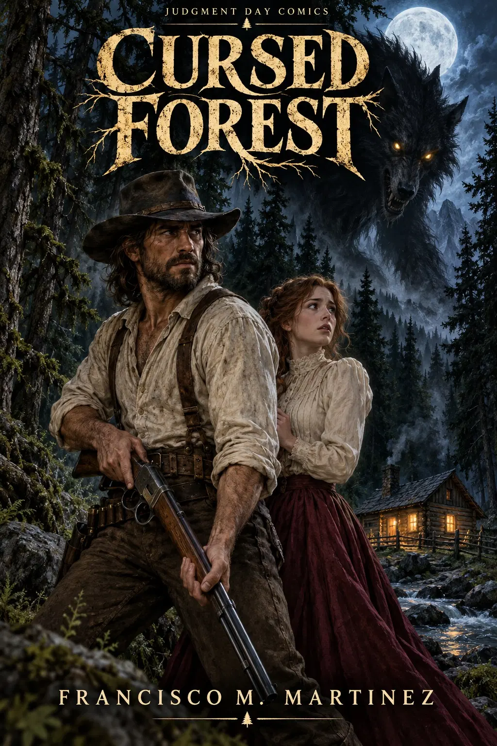 Cover of Cursed Forest by Francisco M. Martinez