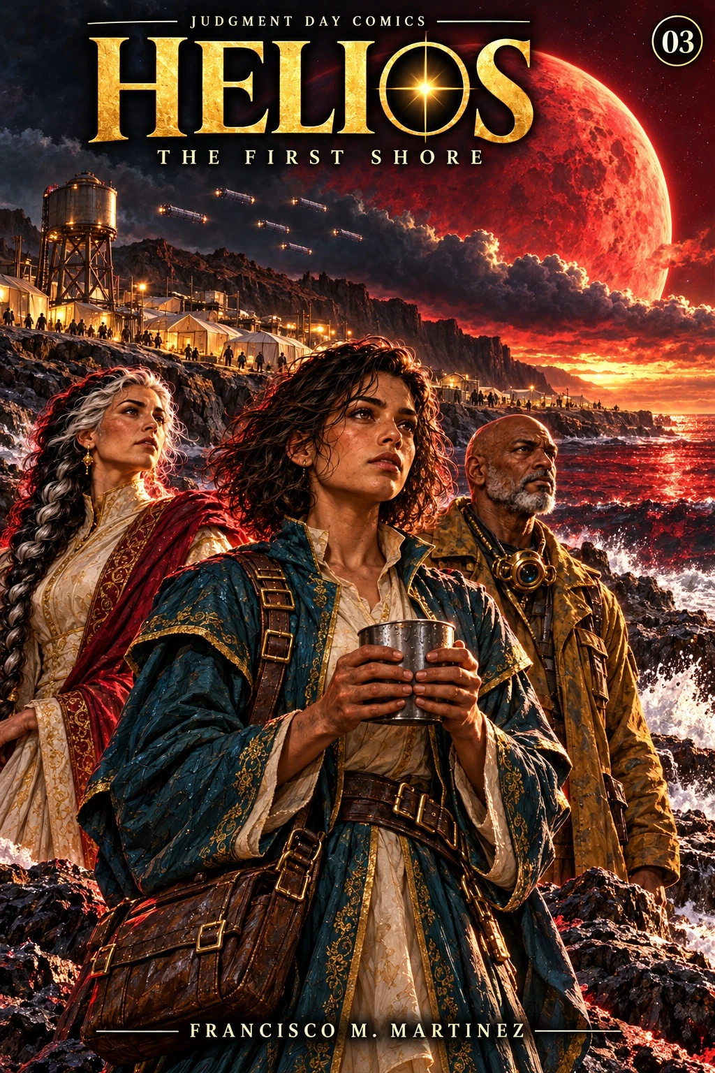 Cover of HELIOS #3: The First Shore