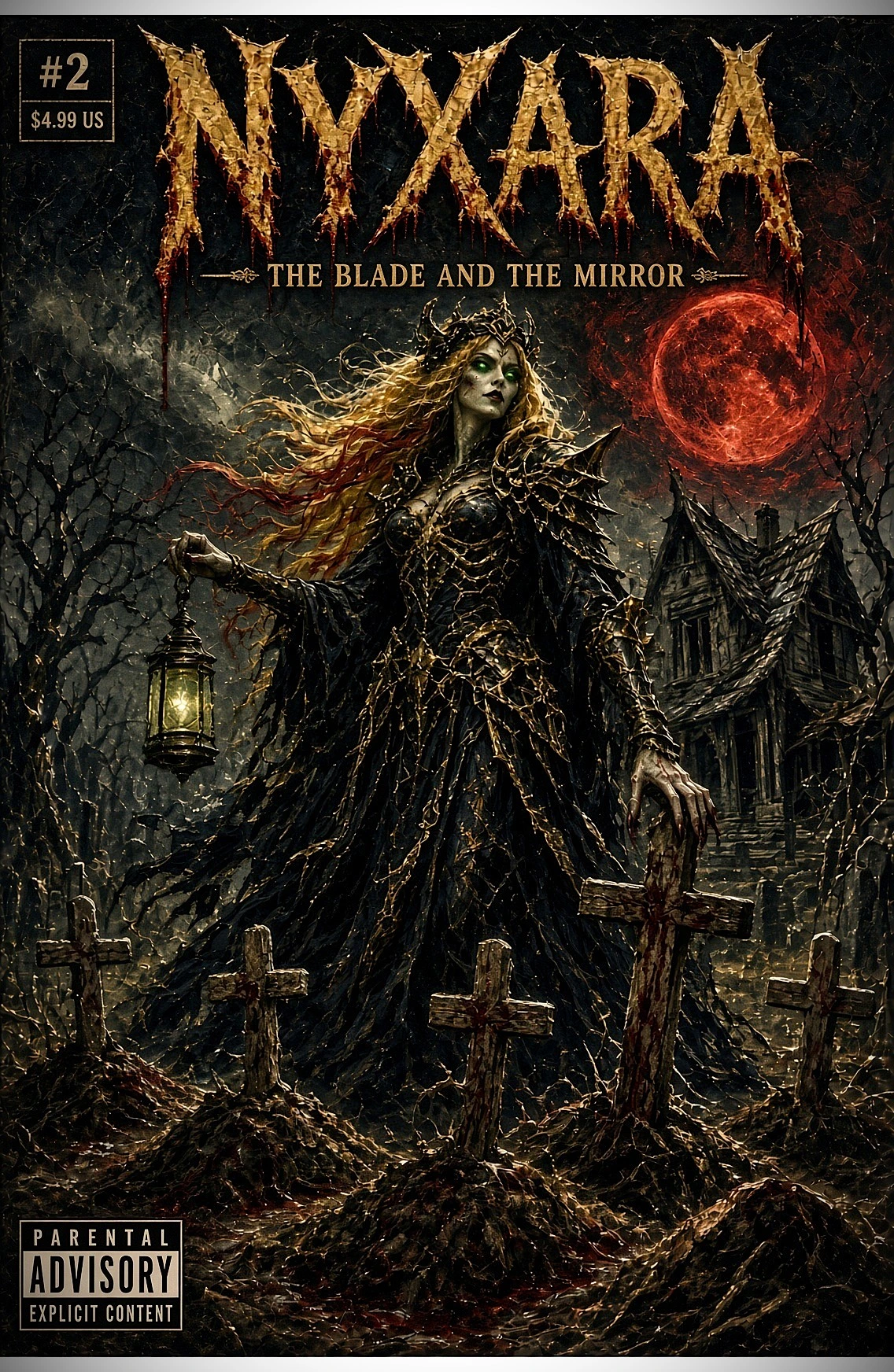 Cover of NYXARA #2: Seven Little Graves