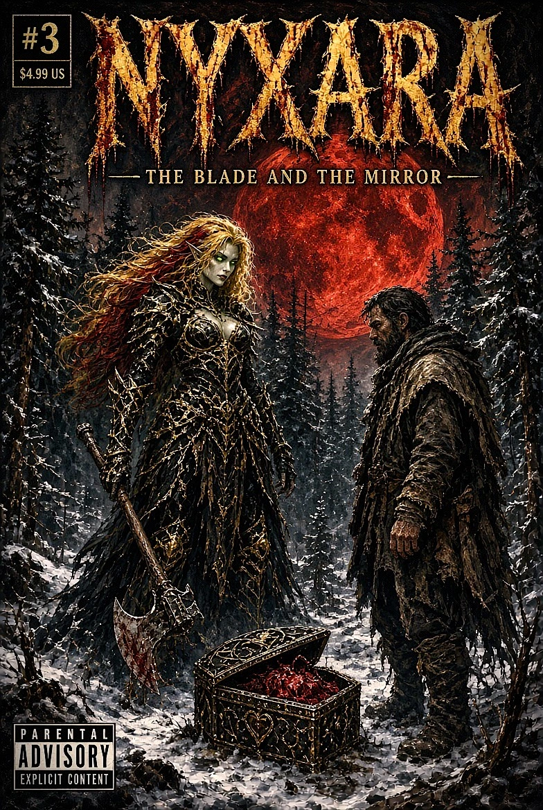 Cover of NYXARA #3: The Huntsman’s Heart
