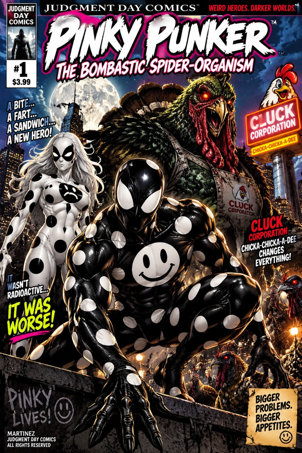 Cover of Pinky Punker #1: The Taco Wars