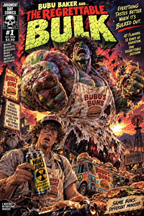 Cover of Bubu Baker and the Regrettable Bulk #1: Bulked Out