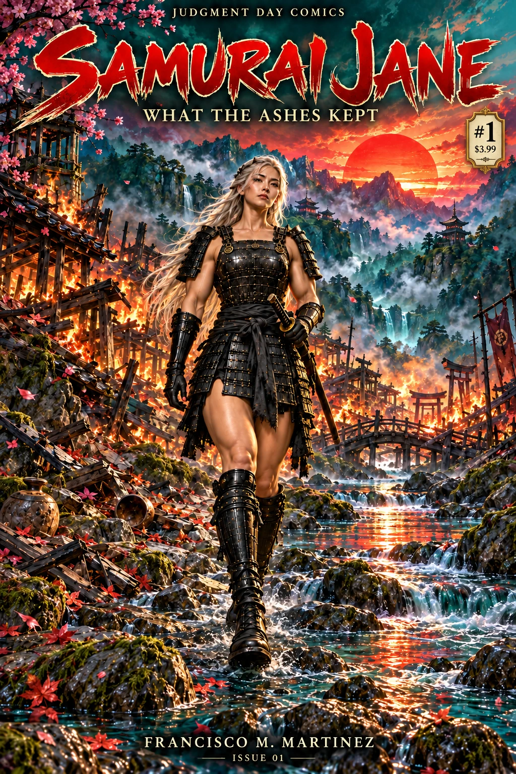 Cover of Samurai Jane #1: What the Ashes Kept