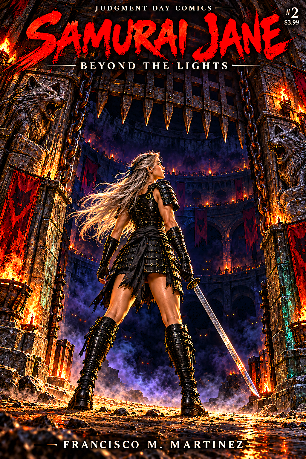 Cover of Samurai Jane #2: Beyond the Lights