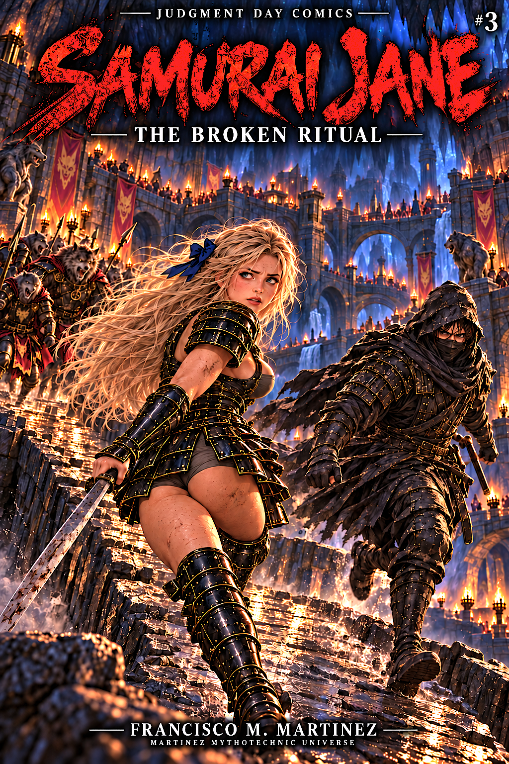 Cover of Samurai Jane #3: The Broken Ritual