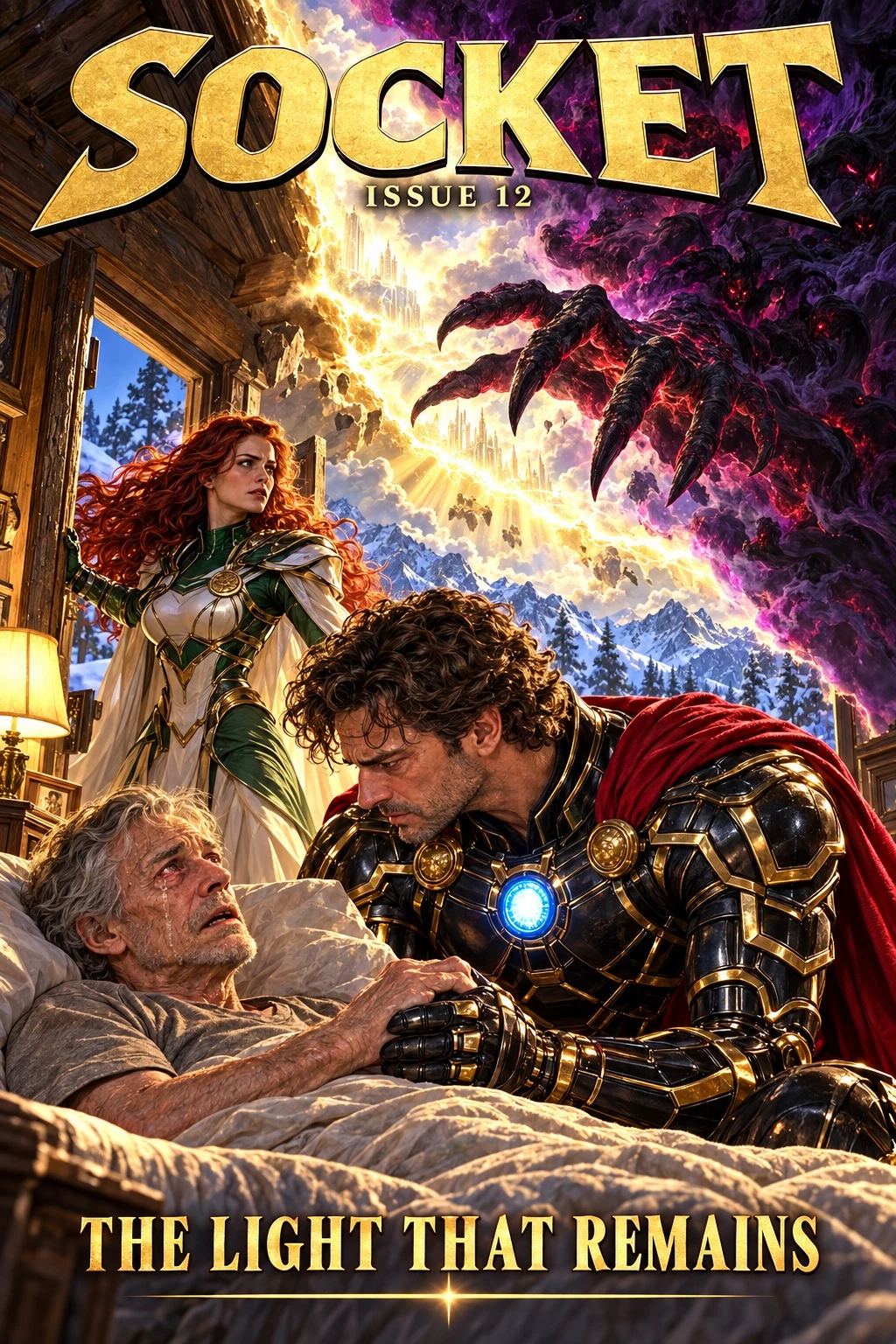 Cover of SOCKET #12: The Light That Remains
