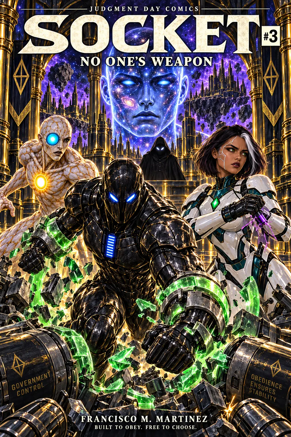 Cover of SOCKET issue 3: No One’s Weapon