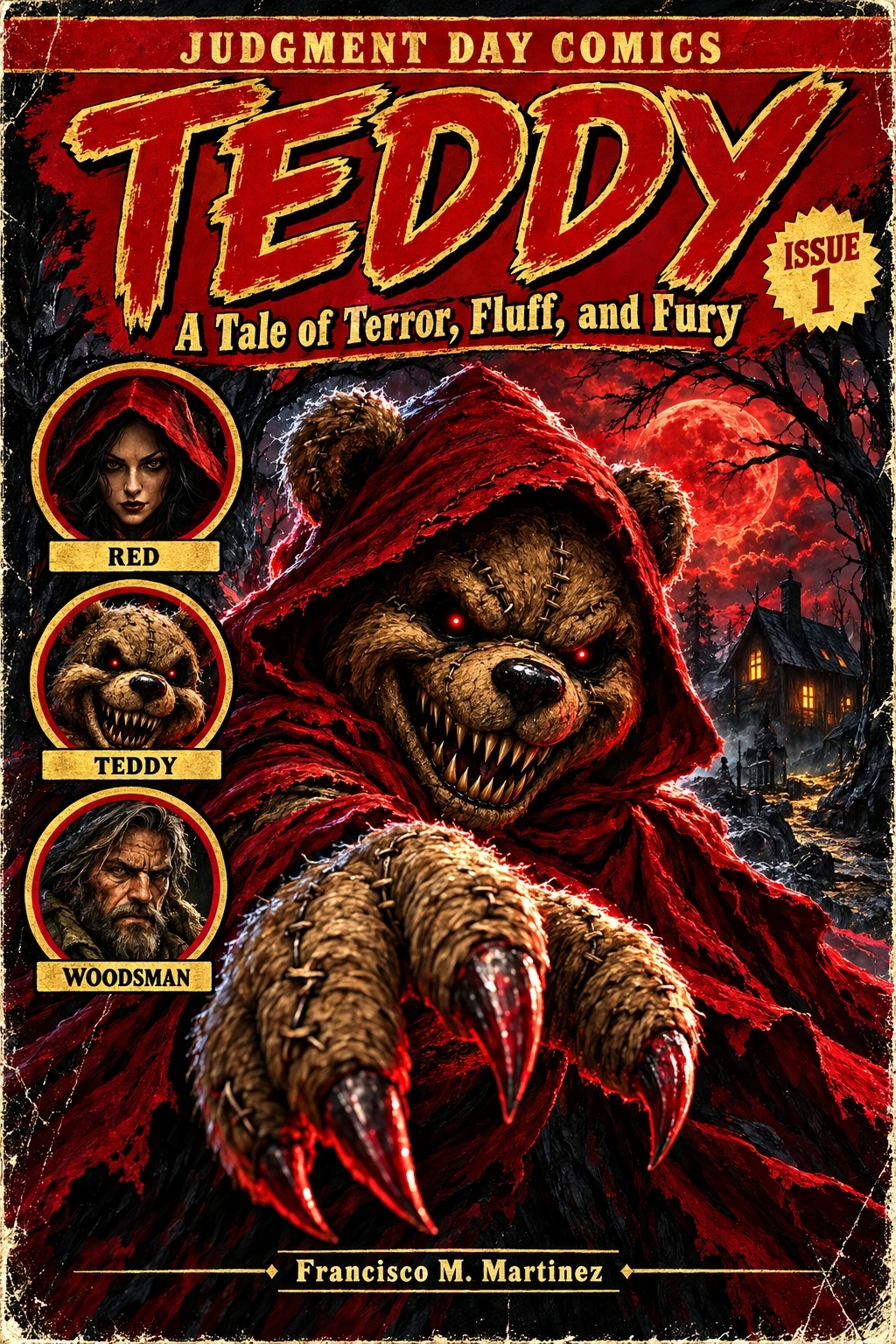 Cover of TEDDY: A Tale of Terror, Fluff, and Fury