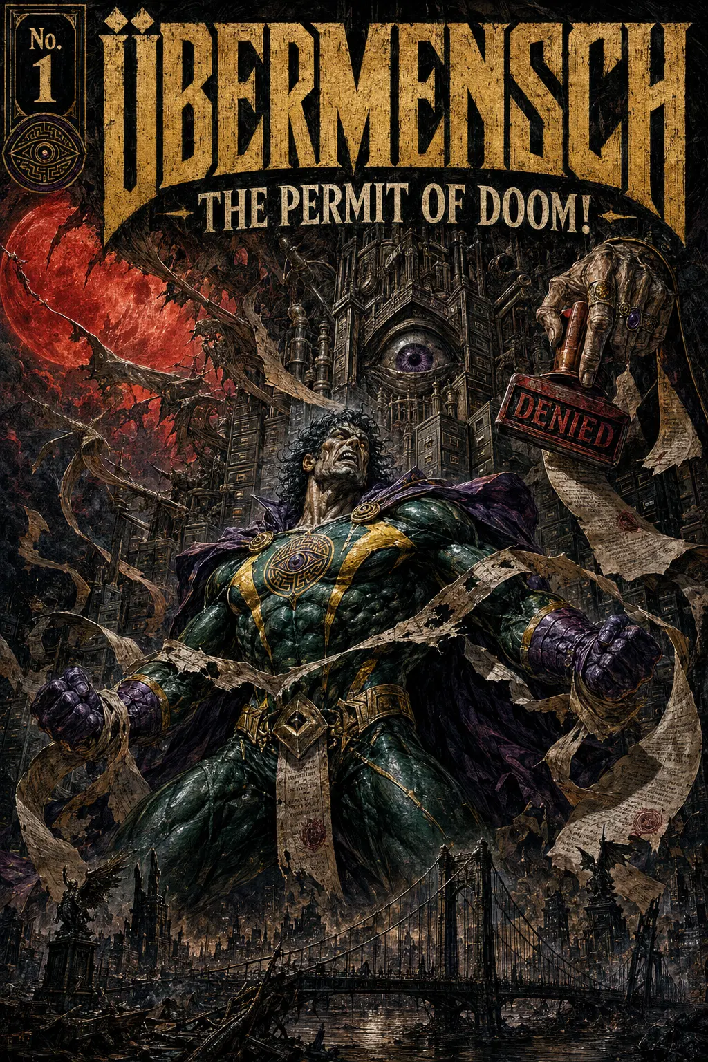 Cover of Übermensch: The Permit of Doom