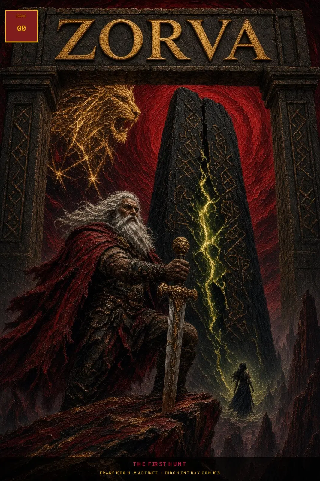 Cover of ZORVA issue 0: The First Hunt