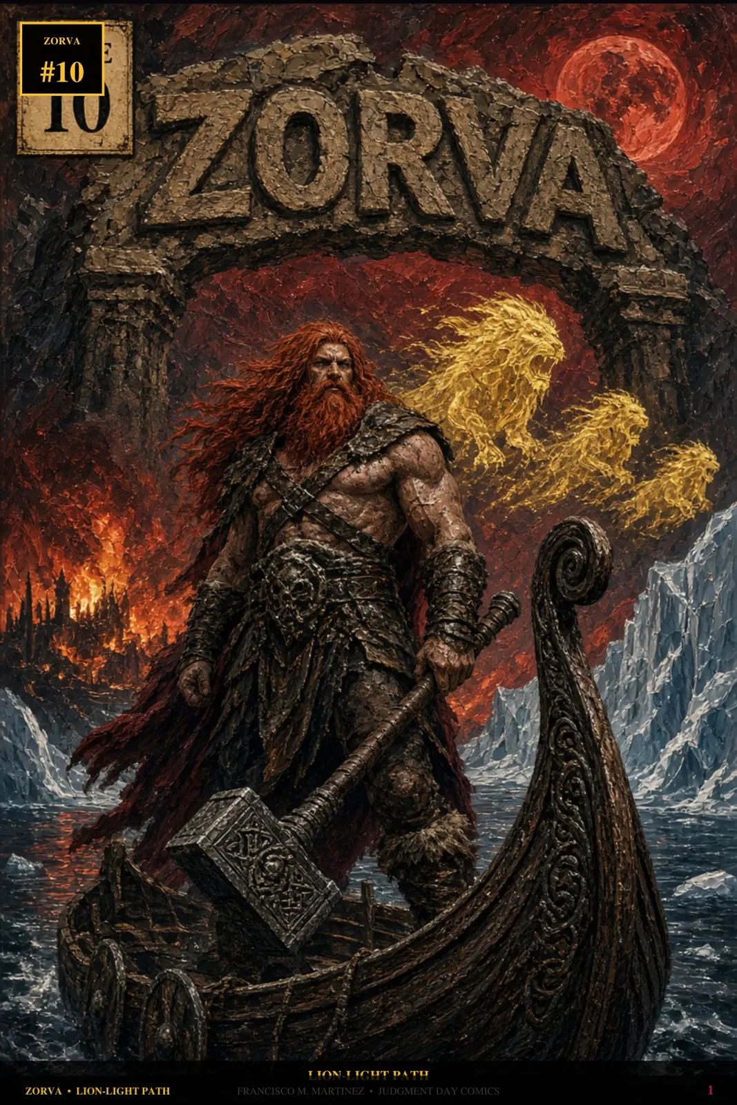 Cover of ZORVA #10: Varik — Lion-Light Path