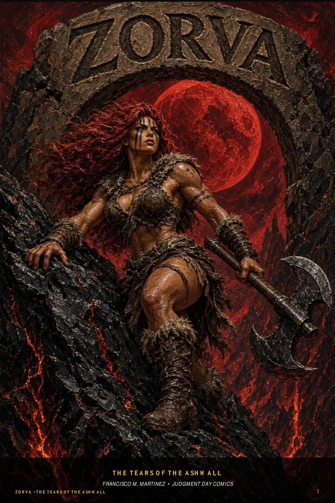 Cover of ZORVA issue 28: The Tears of the Ashwall