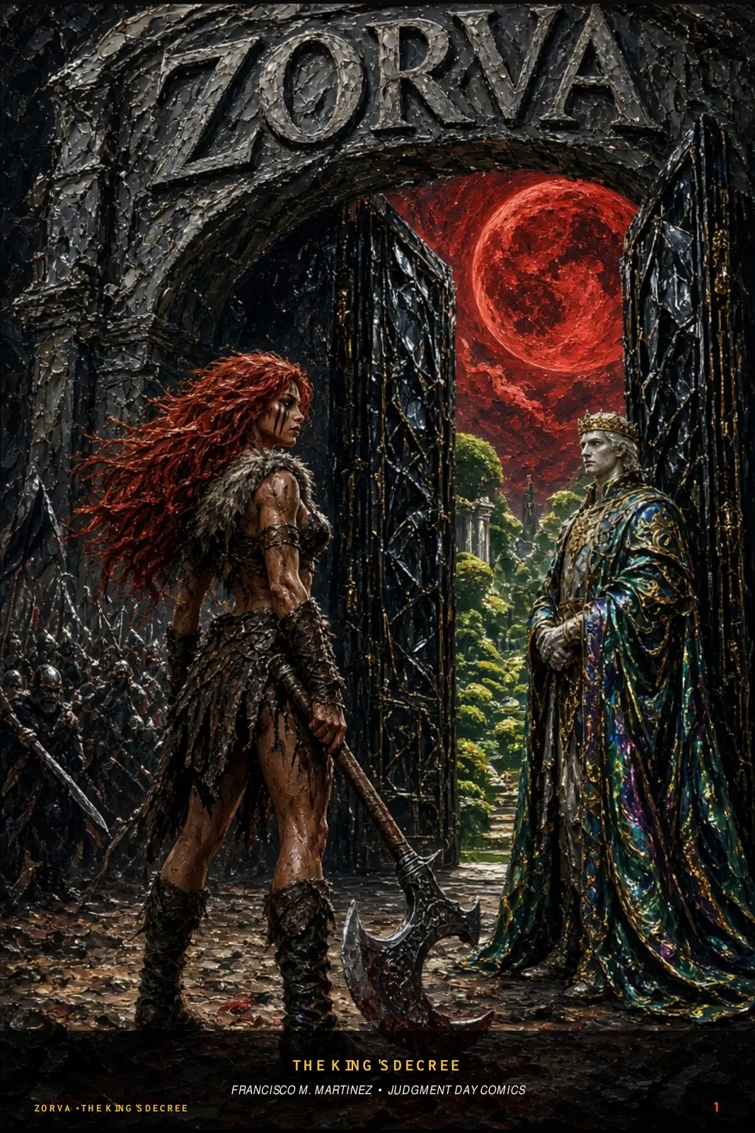 Cover of ZORVA issue 29: The King's Decree