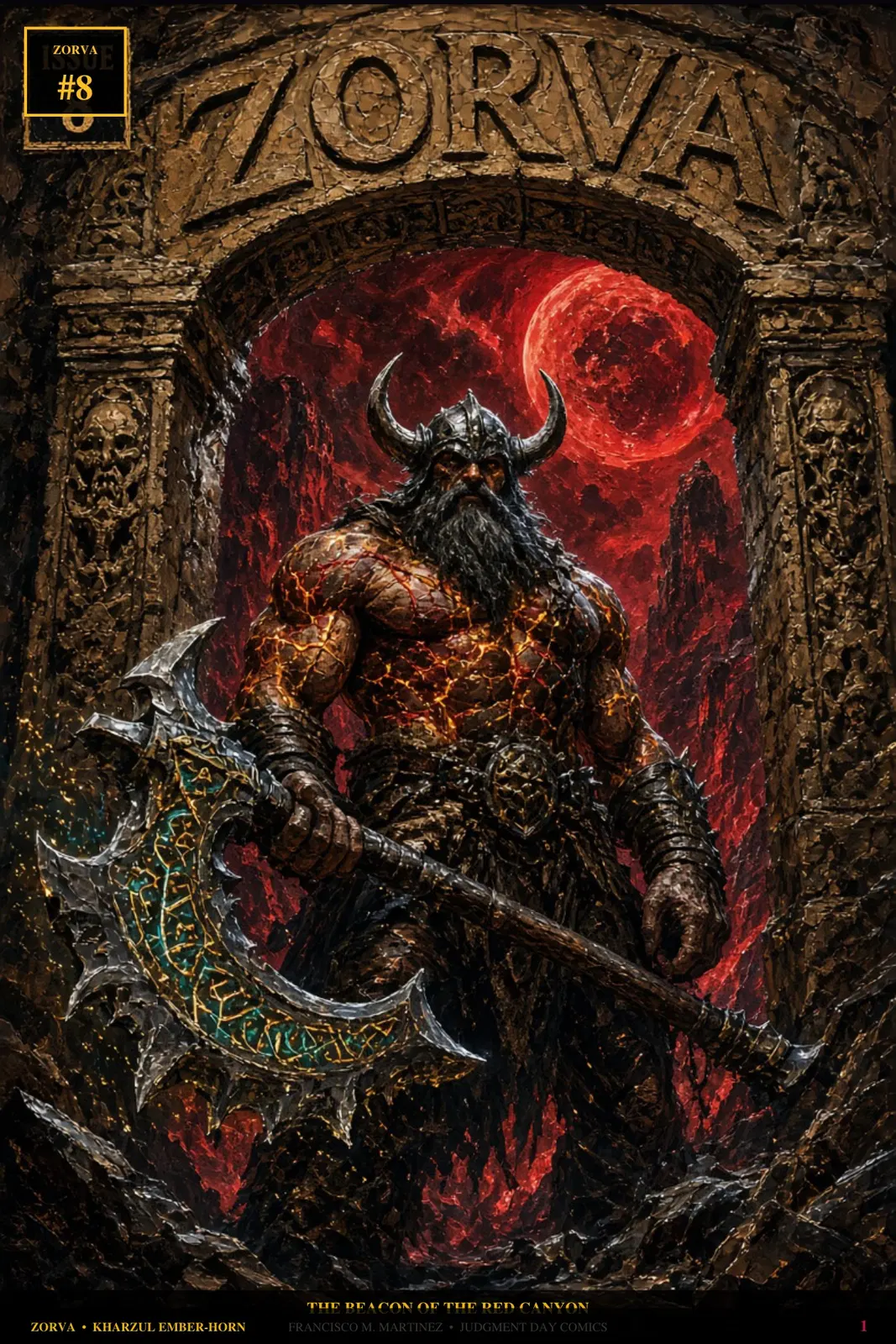 Cover of ZORVA #8: Kharzul Ember-Horn