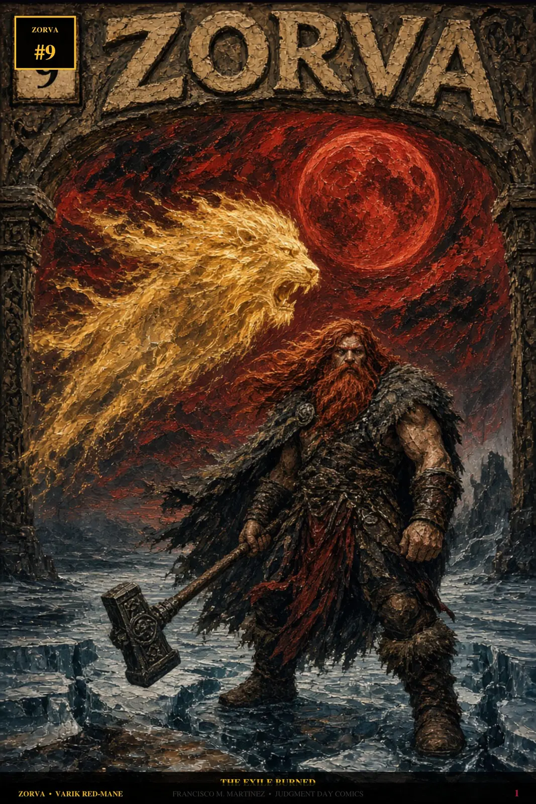 Cover of ZORVA #9: Varik Red-Mane