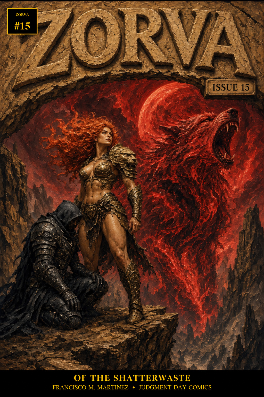 Cover of ZORVA #15: Zorva of the Shatterwaste