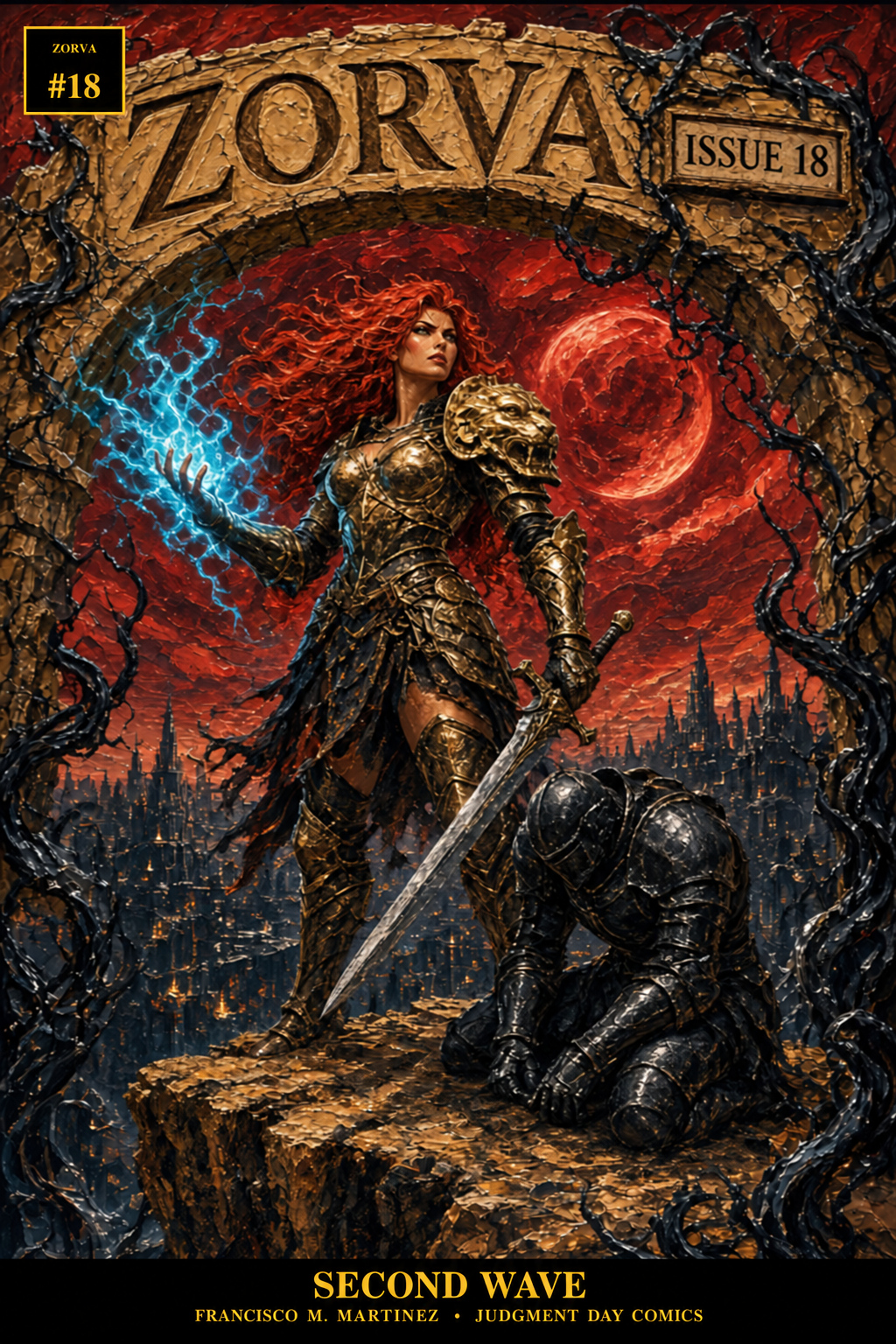 Cover of ZORVA #18: Second Wave